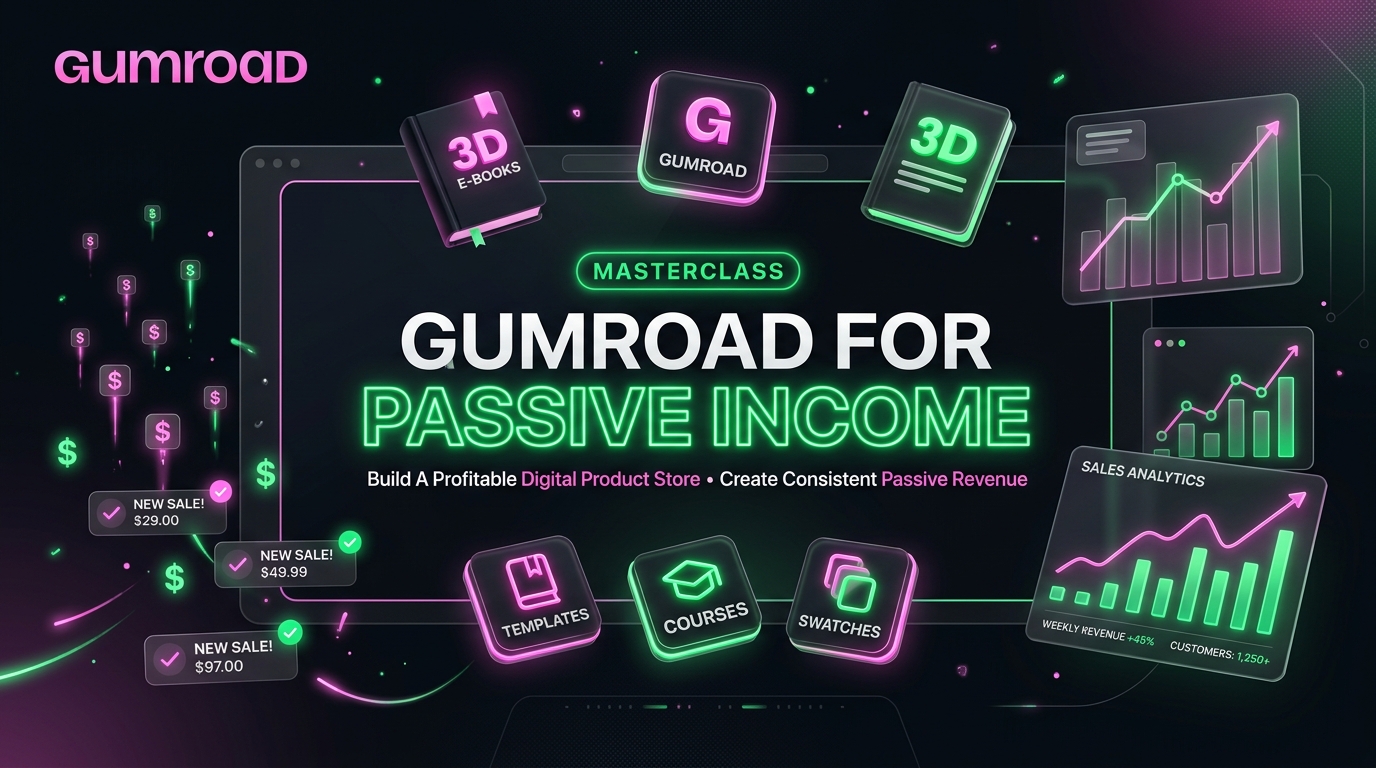 Gumroad for Passive Income